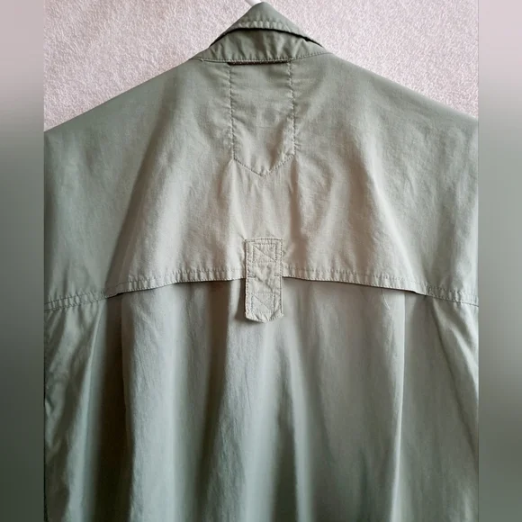 Men's REI Green Button Down Shirt - Picture 12 of 15